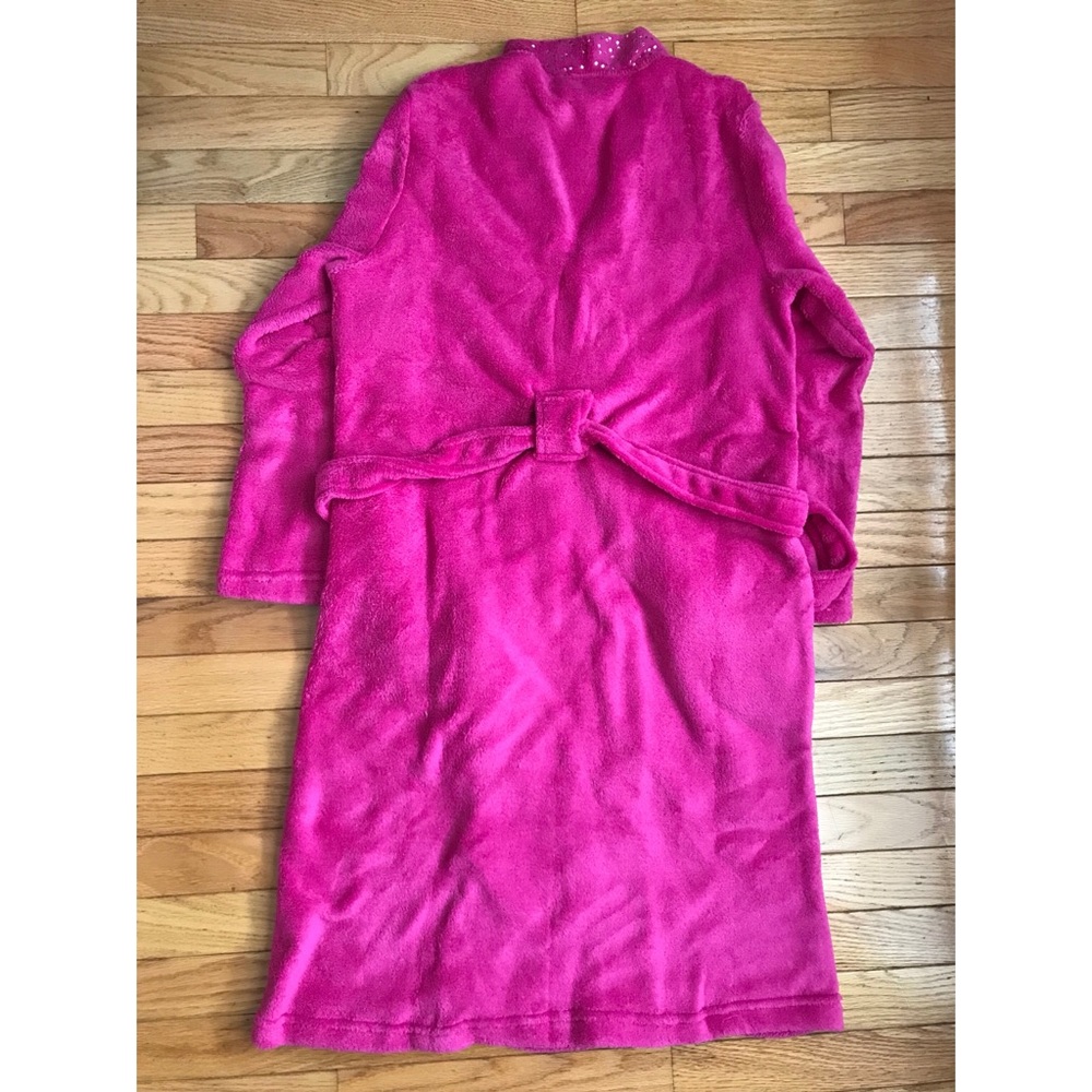 Ulta Pink Soft Plush Robe - Picture 2 of 3